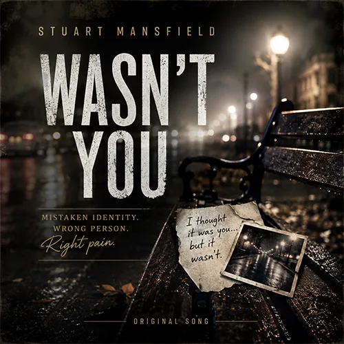 Wasn't You by Stuart Mansfield – preview cover artwork